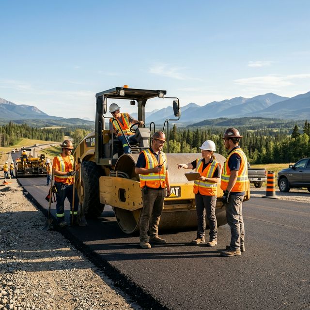 Bison Contracting & Co team at work
